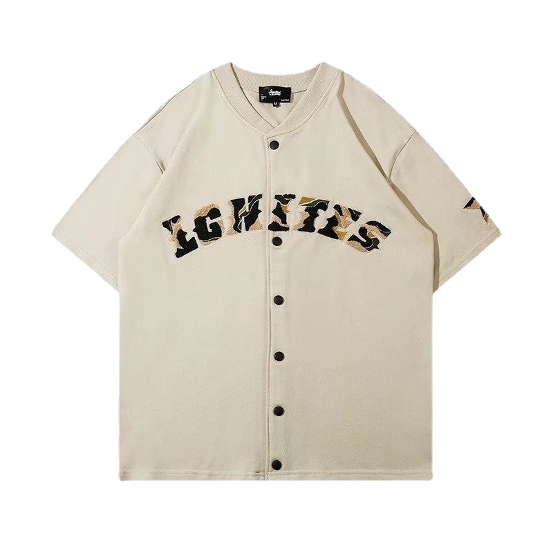 Áo Sơ Mi Tay Ngắn In Chữ Thời Trang Dành Cho Nam