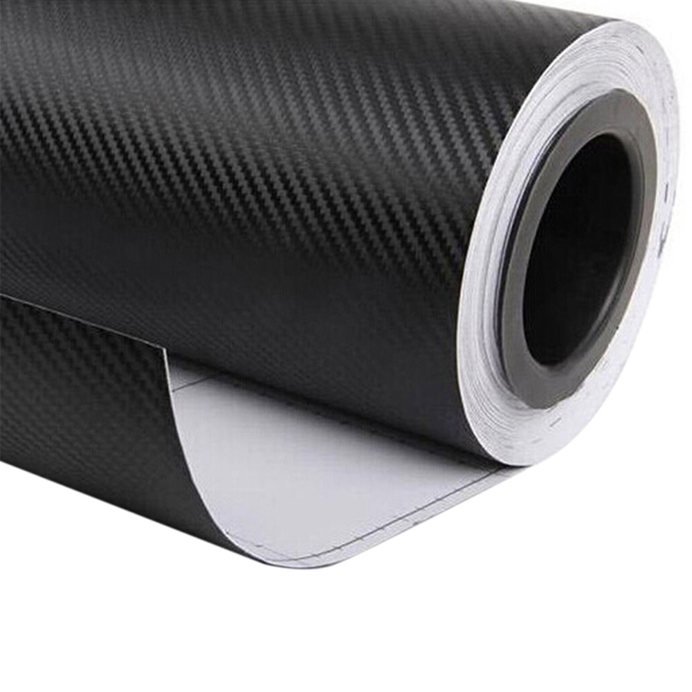 Cuộn Sticker Dán Xe Hơi Họa Tiết Sợi Carbon 3d Chống Thấm Nước 152x30cm