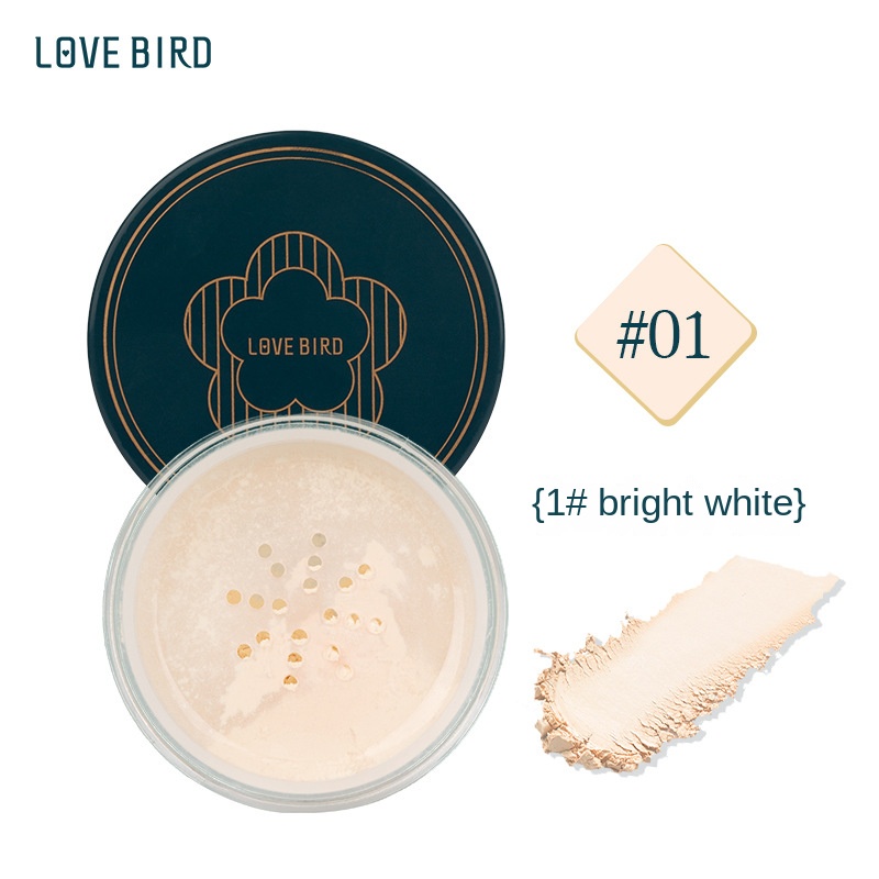 Phấn Phủ Dạng Bột Lovebird Màu Lì Kiểm Soát Dầu Kháng Nước Mịn Mượt TTB343
