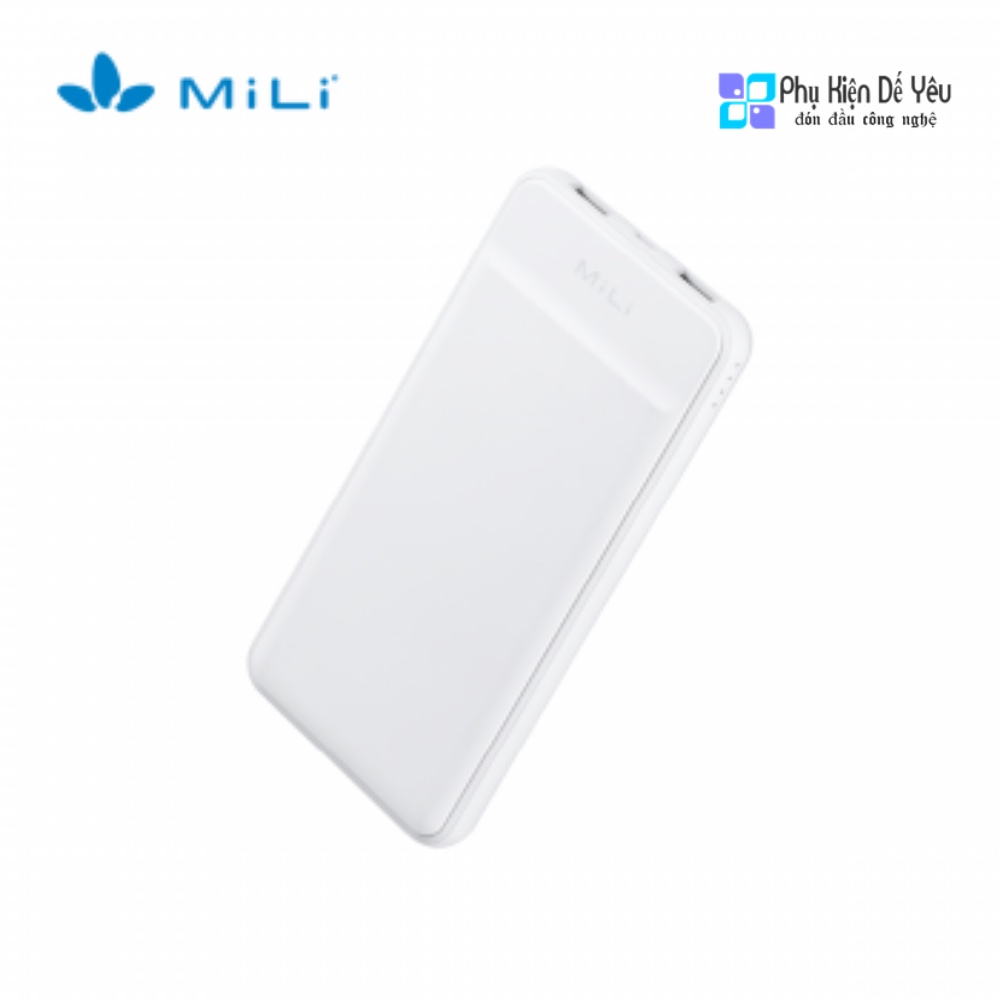 Sạc dự phòng MiLi Power Sunny Plus 10,000mAh3.7V - HB-N10 [CHÍNH HÃNG PHÂN PHỐI VN, BẢO HÀNH 24 THÁNG]