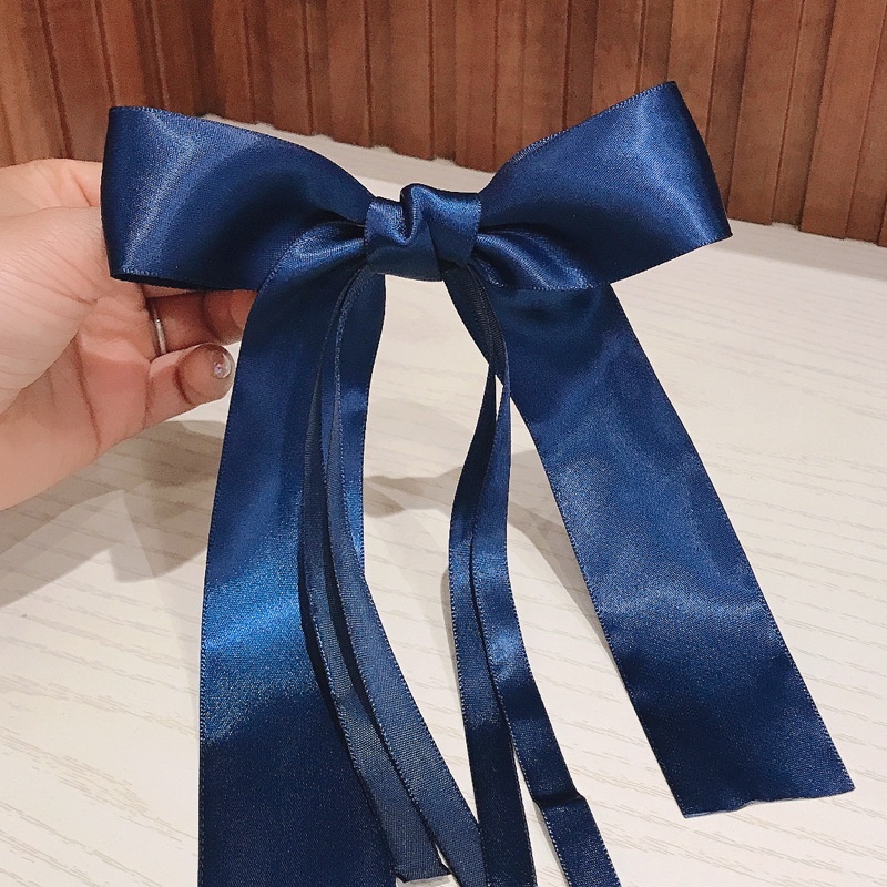 Kẹp Tóc Hình Nơ Lớn Phong Cách Retro Thời Trang