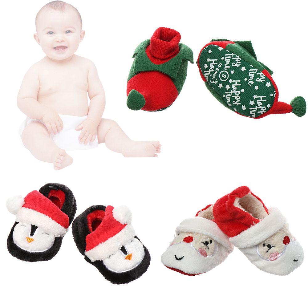 Giày Đế Mềm Lót Lông Cừu San Hô Xinh Xắn Cho Bé Tập Đi 1 Tuổi