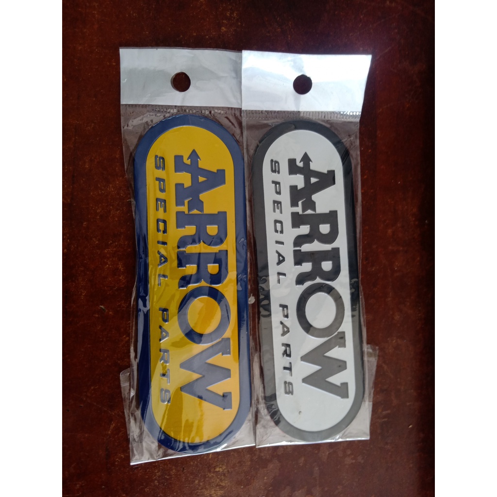 Tem nhôm dán Pô xe Arrow