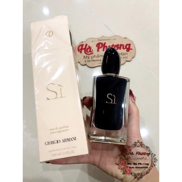 Nước hoa Sì đen GIORGIO Armani auth . Chuẩn Hãng Thơm Lâu