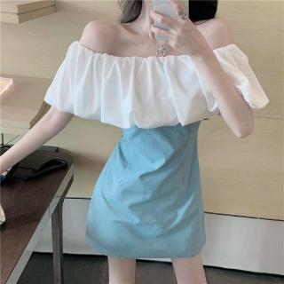 Đầm Xòe Trễ Vai Thời Trang Dành Cho Nữ