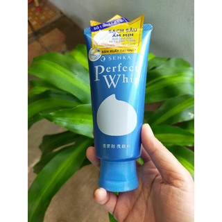 Sữa rửa mặt tạo bọt chiết xuất tơ tầm Senka Perfect Whip 120 g