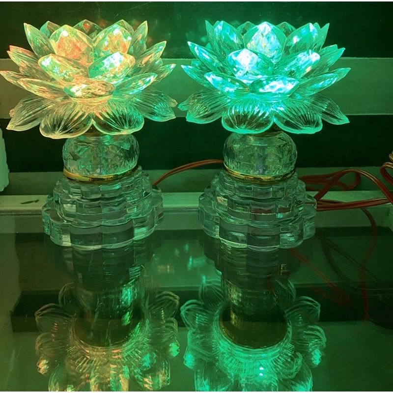 Đèn hoa sen đổi màu