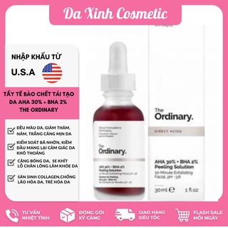 AHA 30% + BHA 2% Peeling Solution the Ordinary - Peeling The ordinary Canada