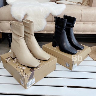 💖FULLBOX BOOT💖 Bốt thời trang Mijily cổ lỡ 7 phân