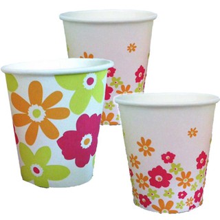 set 5 cốc giấy hoạt hình