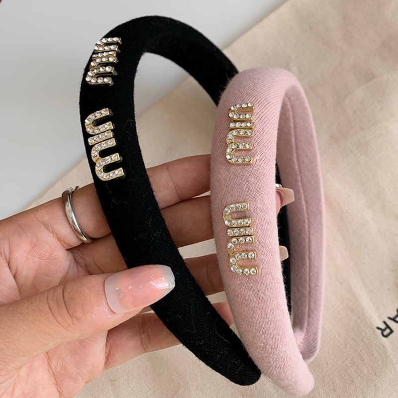 Kẹp Tóc Đính Đá Màu Trơn Phong Cách Hàn Quốc Thời Trang 2022 Mới Cho Nữ