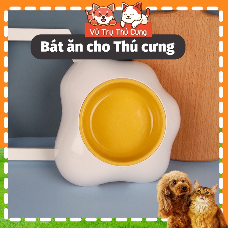 Bát ăn đơn tròn cho Chó mèo