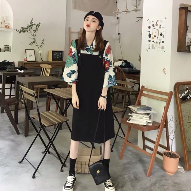 {order bigsize,M-4xl}Sét Áo+Yếm mỏng phong cách mẫu mới 2020