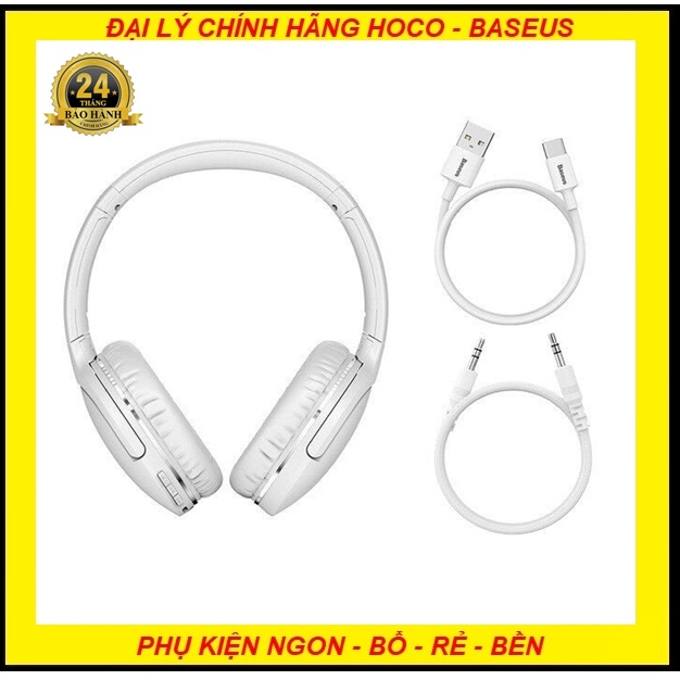 Tai nghe trùm tai không dây cao cấp Baseus Encok Wireless headphone D02 Pro (Bluetooth 5.0, Wireless Hifi)