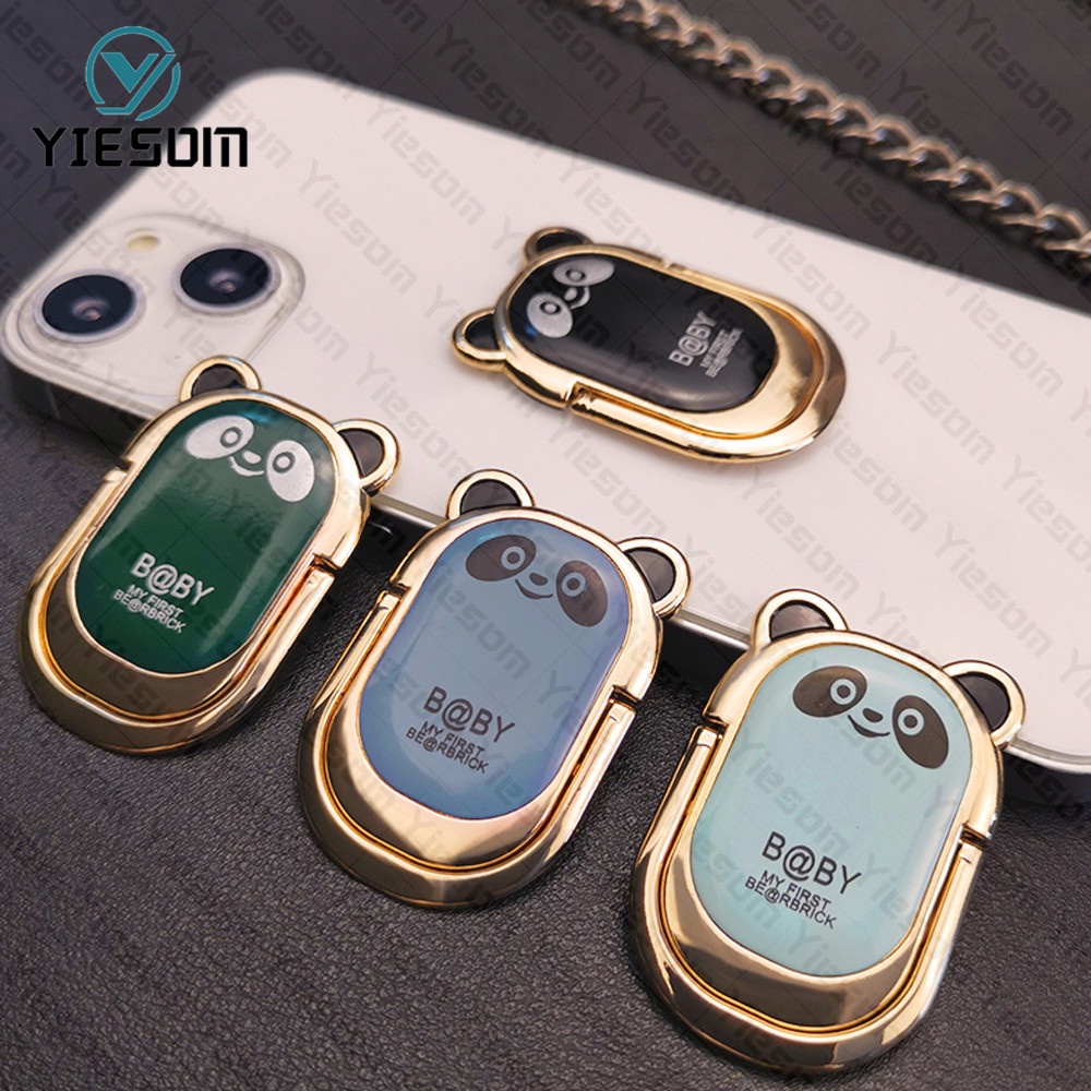 Vòng Nhẫn Giá Đỡ Điện Thoại Đa Năng Hình Gấu Hoạt Hình