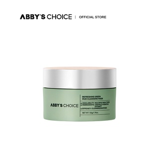 (Hàng Mới Về)Mặt nạ làm sạch làm dịu da cân bằng dầu Mud Mask Abby's Choice 50g with free brush