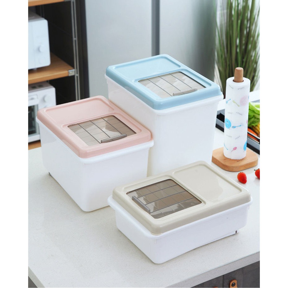 Hộp Đựng Gạo / Ngũ Cốc Đa Năng Sức Chứa Lớn