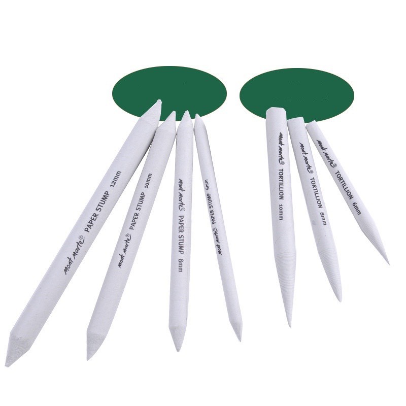 Bộ Di chì MONT MARTE Pastel &amp; Charcoal Blenders (7 cây)