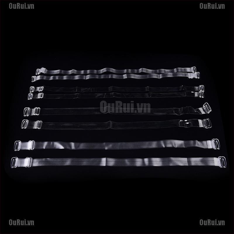 Bộ 3 Cặp Dây Áo Ngực Trong Suốt Độc Đáo