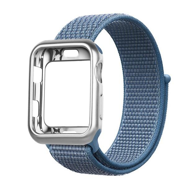 Dây đồng hồ bằng nylon cho Apple Watch 38mm 42mm 44mm 40mm iwatch series 6/SE/5/4/3/2/1