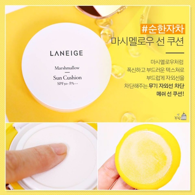 Kem chống nắng Laneige Sun Cream Watery / Light / Air Stick / Marshmallow