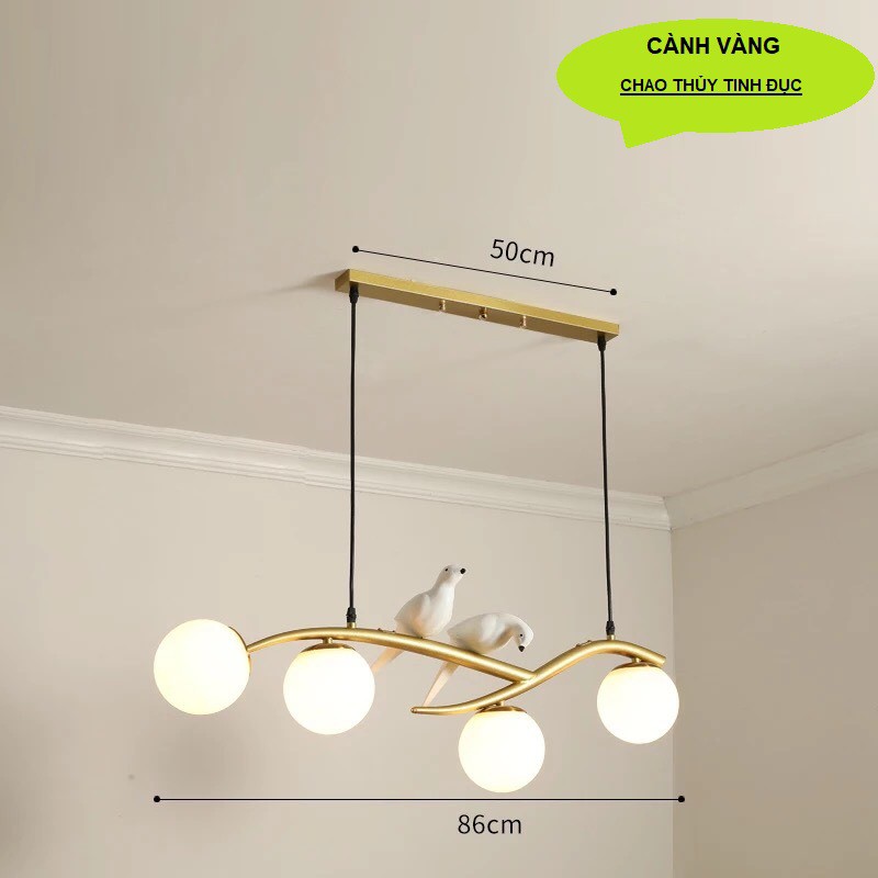 ĐÈN THẢ BÀN ĂN (TẶNG KÈM BÓNG LED)