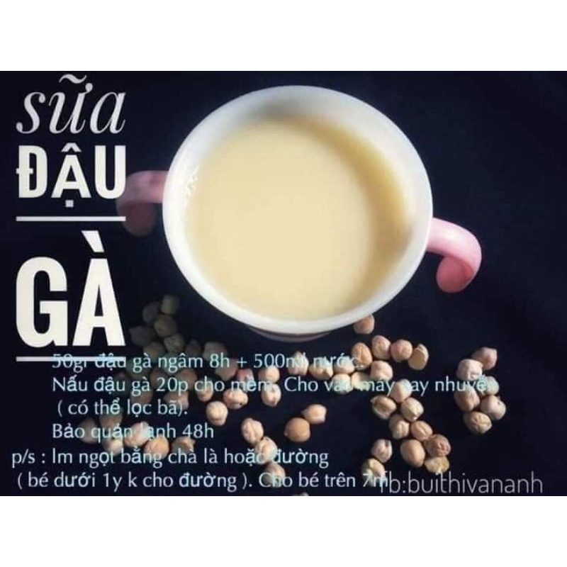 500gr Đậu Gà trắng nhập khẩu Mỹ
