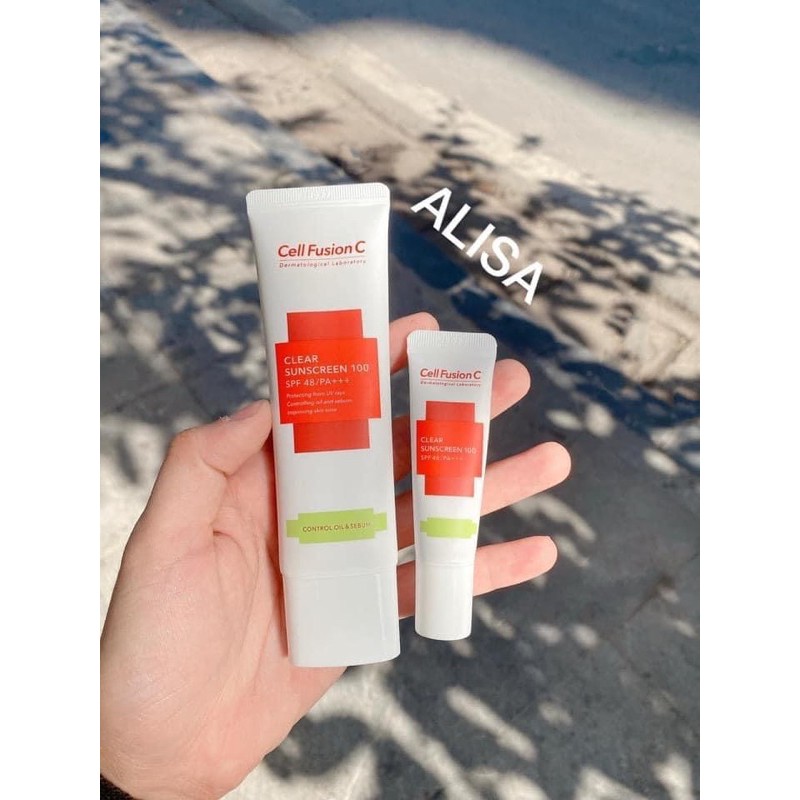 Kem chống nắng Cell Fusion C Laser Sunscreen 100 SPF 50+/PA+++ ☀️