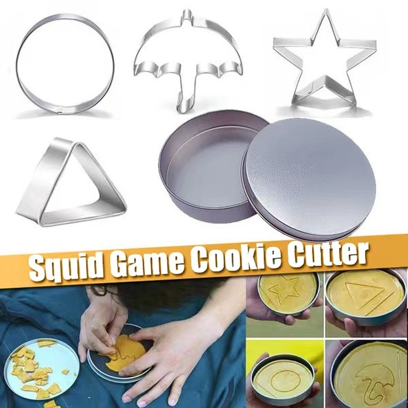 Khuôn làm bánh kẹo bằng thép không gỉ phong cách Hàn Quốc DIY