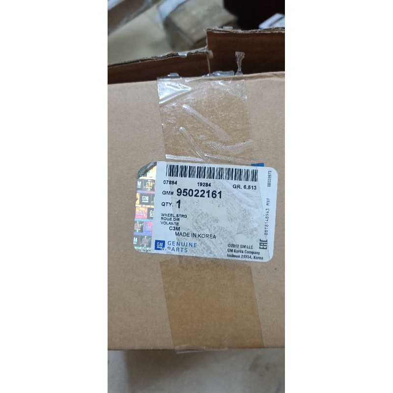 Vô lăng lái Spark hàng chính hãng Gm:95022161