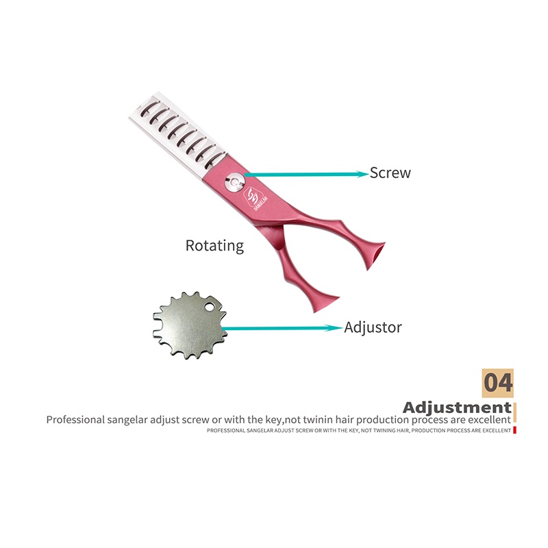 Kéo Cắt Tỉa Lông Thú Cưng Hình Xương Cá 6.5 inch 35% - 50% DIY