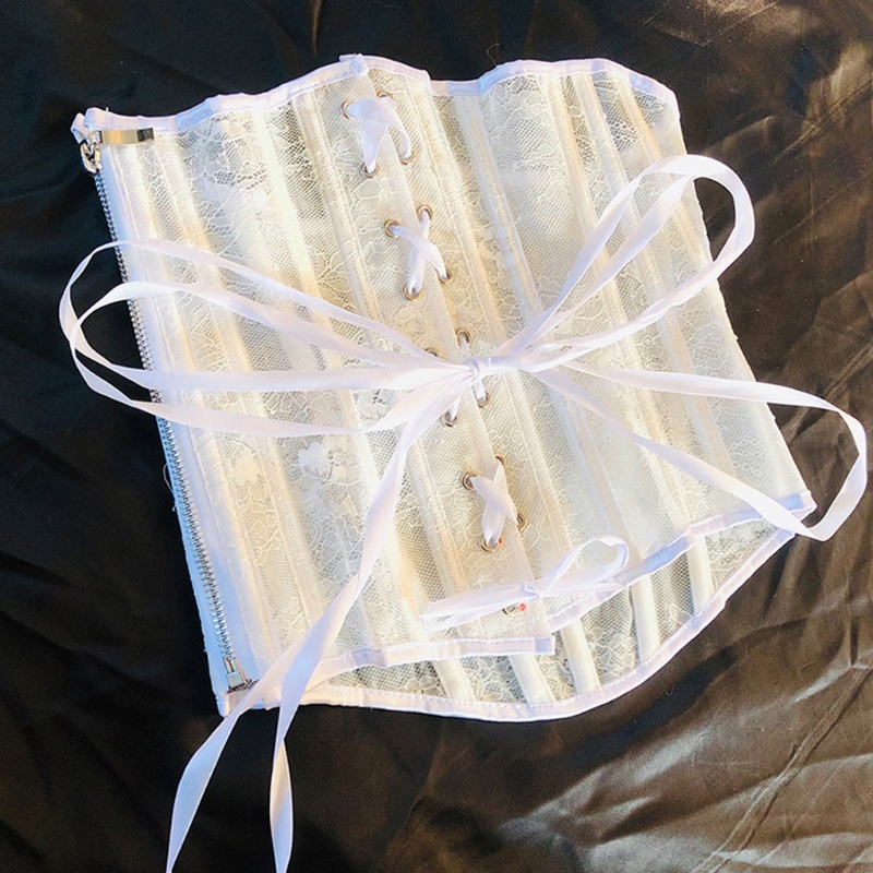 Bộ Áo Liền Quần Nịt Ngực Phối Ren Ba Chiều Thời Trang Cho Nữ