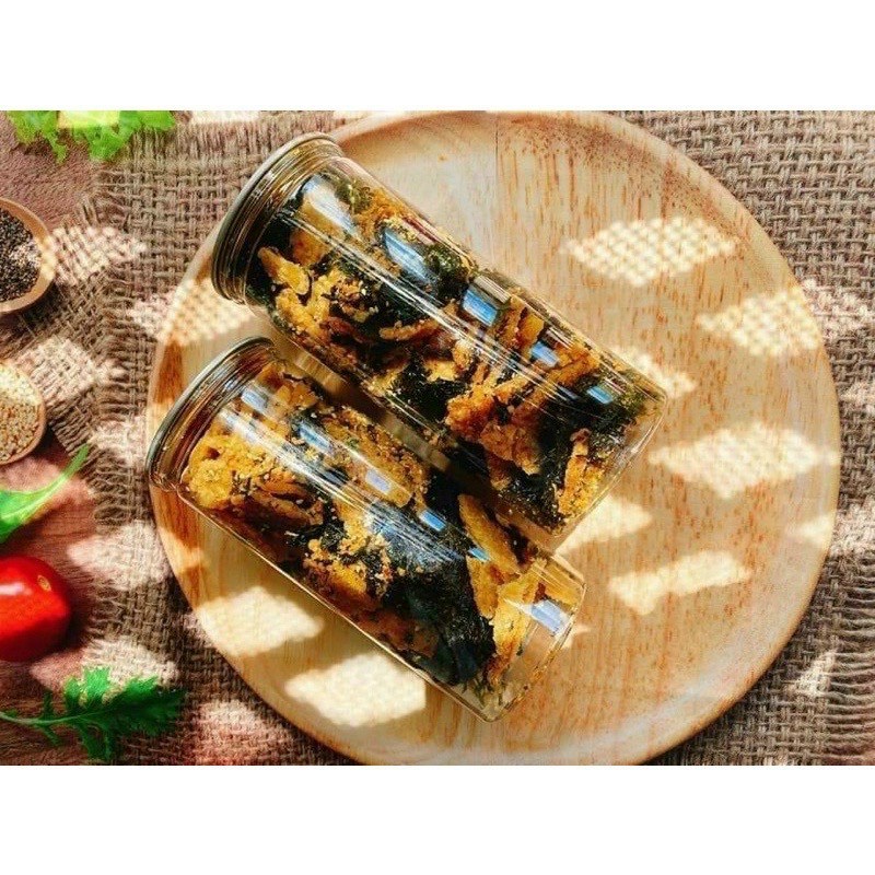 CƠM CHÁY MẮM HÀNH LẮC RONG BIỂN SIÊU NGON - LON 300GR