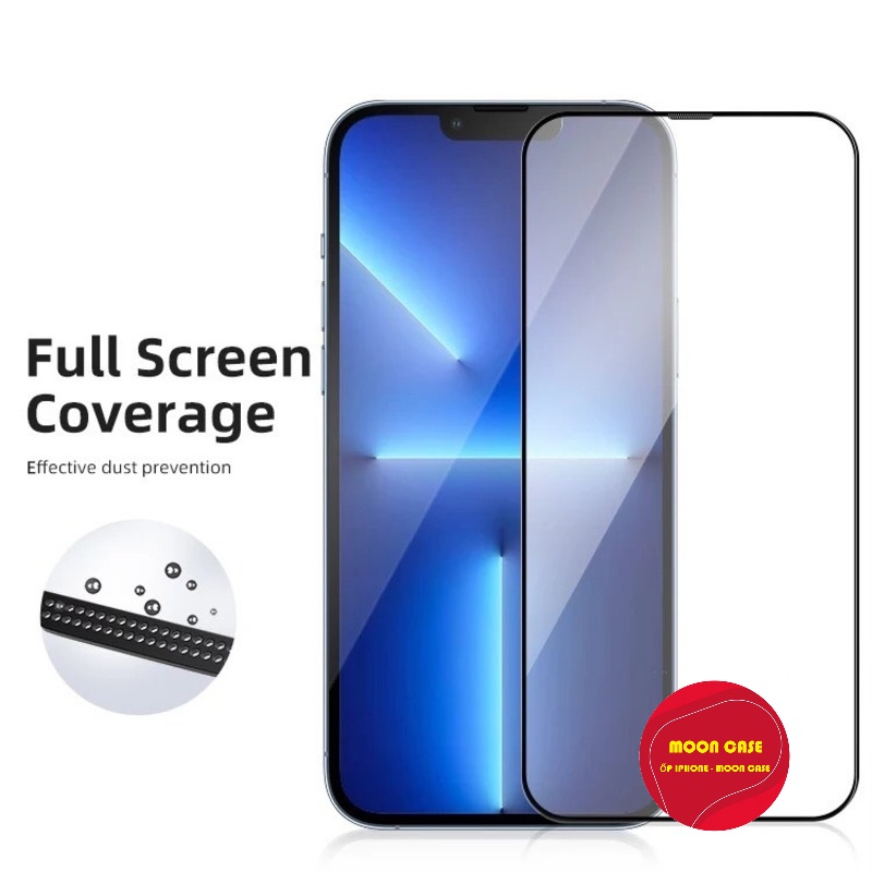Kính cường lực có màng lưới chống bám bụi dành cho iphone 6/6plus/6s/6splus/7/7plus/8/8plus/x/xr/xs/11/12/13/pro/max