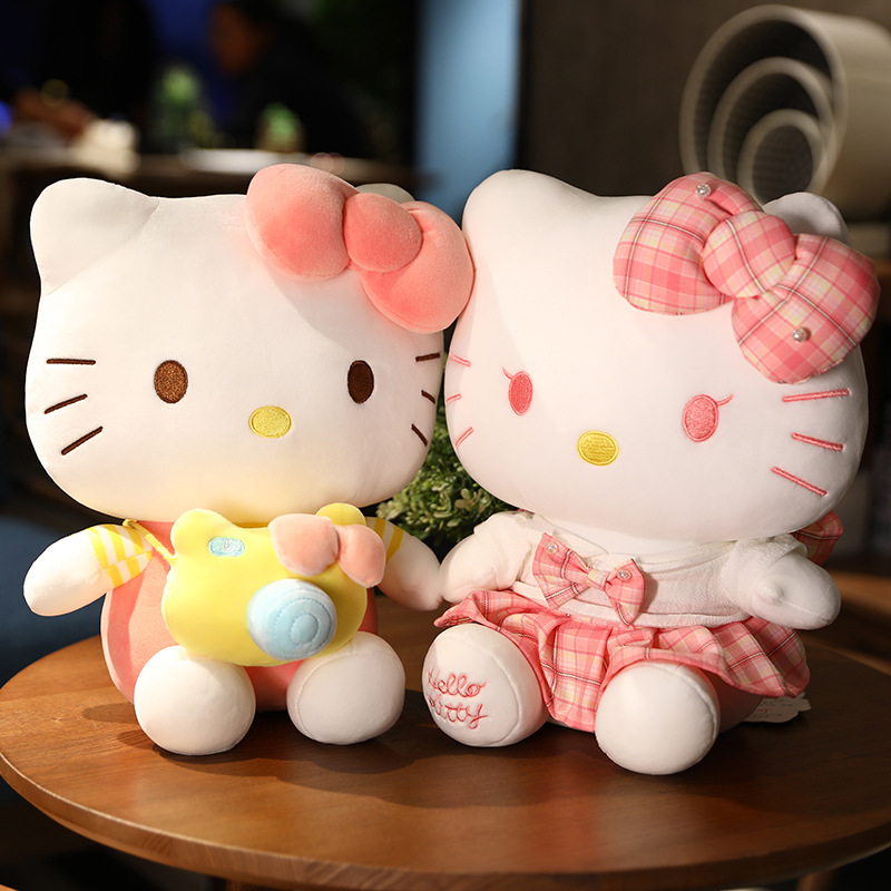 Mèo Hello Kitty Nhồi Bông Đáng Yêu 32cm