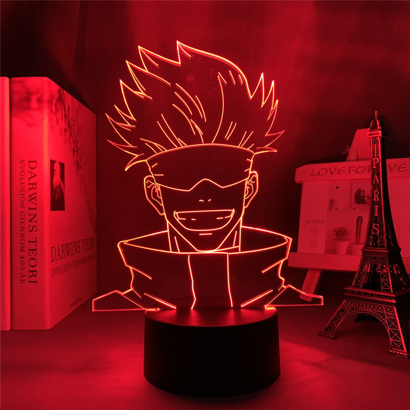 Đèn Ngủ led Thay Đổi Màu Điều Khiển Từ Xa Cho jujutsu kaisen