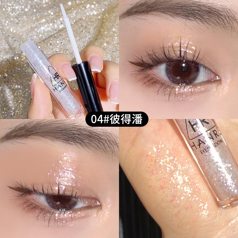 Nhũ Mắt Kim Tuyến Dạng Lỏng - Phấn Mắt Nhũ Nội Địa Trung Hanru