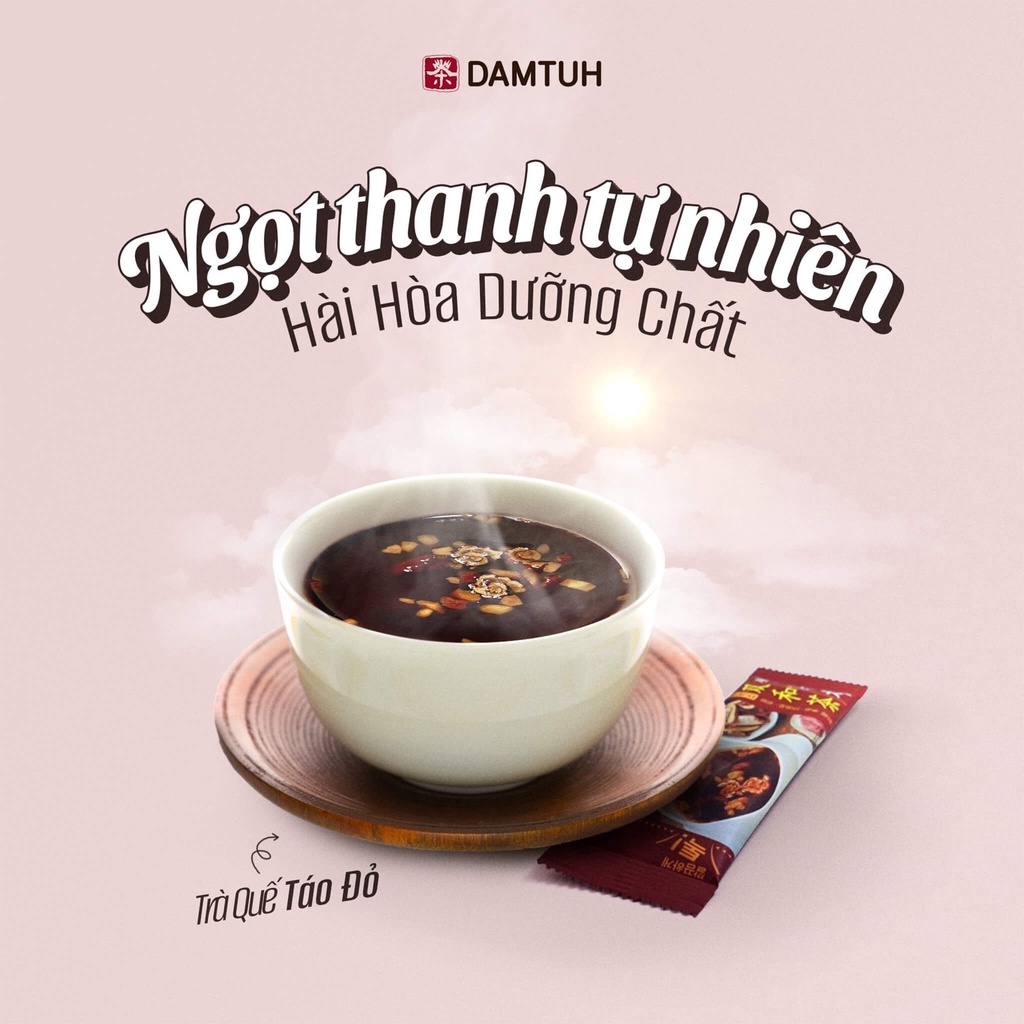Trà táo đỏ Damtuh Hàn Quốc 225g