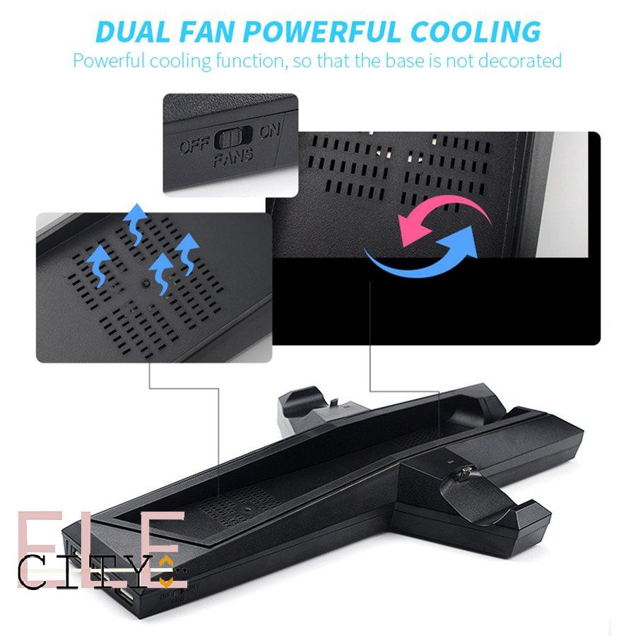 Đế tản nhiệt 22ele cho ps4 / ps4 slim kèm quạt tản nhiệt