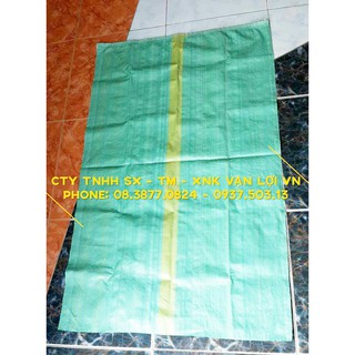 Combo 10 Bao Tải Xanh Lá K70 x 110 cm - 80g/c