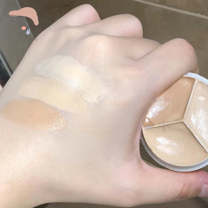 Kem Nền Che Khuyết Điểm Ba Màu Sắc Ngọt Ngào