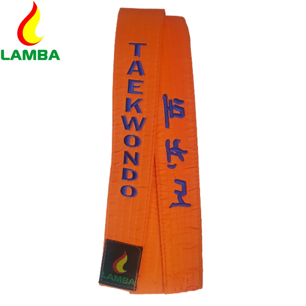 ĐAI MÀU LOẠI THƯỜNG MÔN VÕ TAEKWONDO.