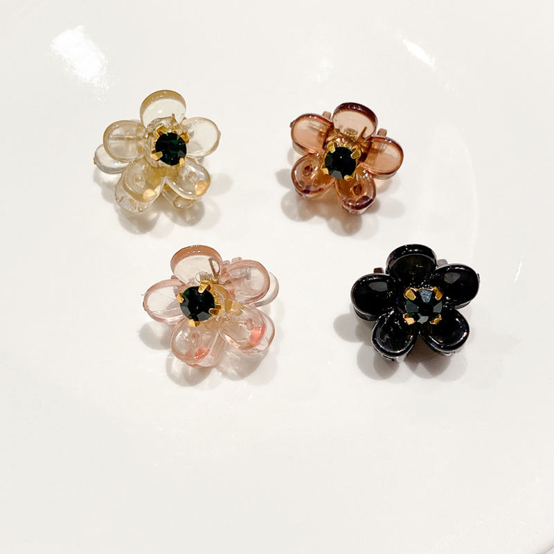 Kẹp Tóc Đính Hoa Phong Cách Hàn Quốc Xinh Xắn Cho Nữ