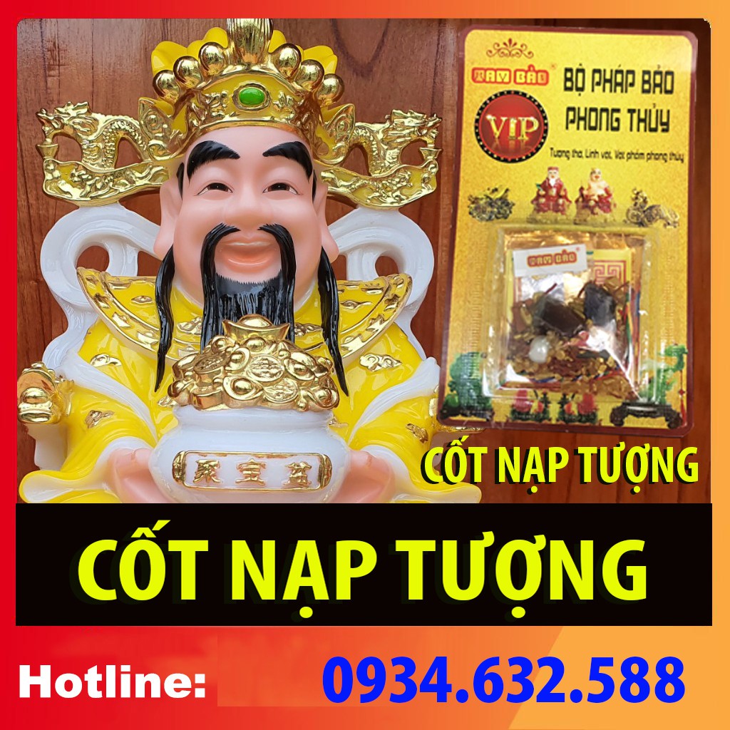 2 bộ CỐT NẠP TƯỢNG THỜ Thần Tài Thổ Địa PHÁP BẢO [ cốt thất bảo ] Tượng Thần Tài, ông tài địa, ông Phát lộc