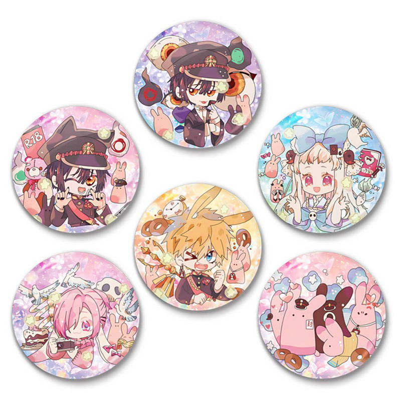 Huy Hiệu Cài Áo Hình Nhân Vật Anime