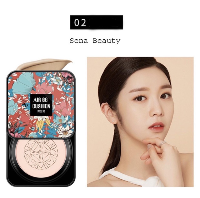Phấn nước cushion Oranot Air BB tặng kèm mút tán hình nấm Sena Beauty | BigBuy360 - bigbuy360.vn