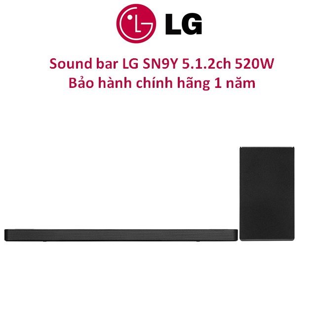 [Hàng chính hãng] Loa SoundBar LG SN9Y 5.1.2 CH