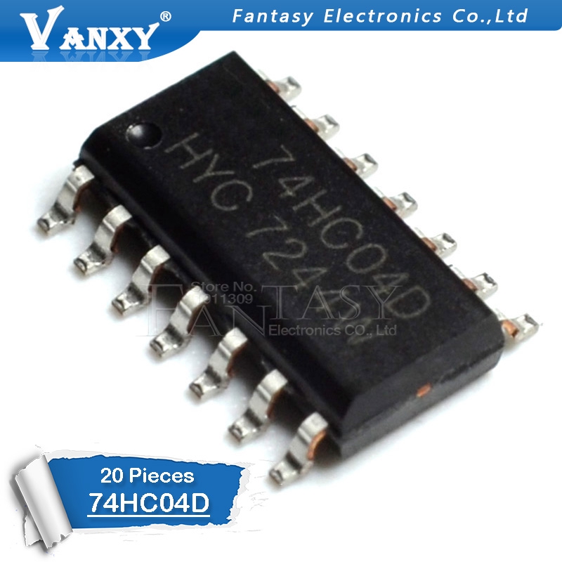 Bộ 20 Ic Chất Lượng Cao 74hc04d Sop14 74hc04 Sop Sn74Hc04Dr Smd