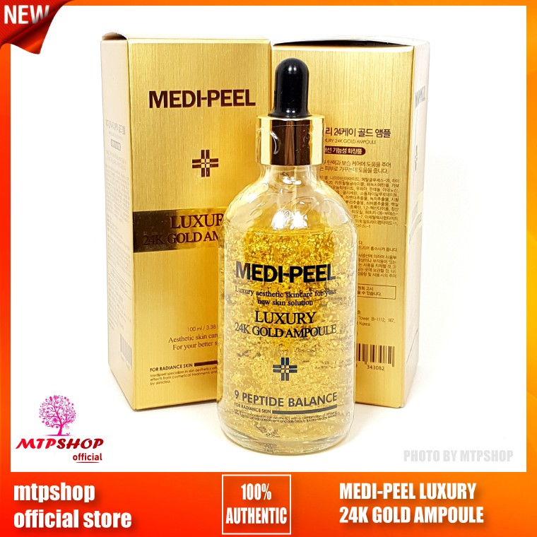 TINH CHẤT VÀNG MEDI PEEL LUXURY 24K GOLD AMPOULE
