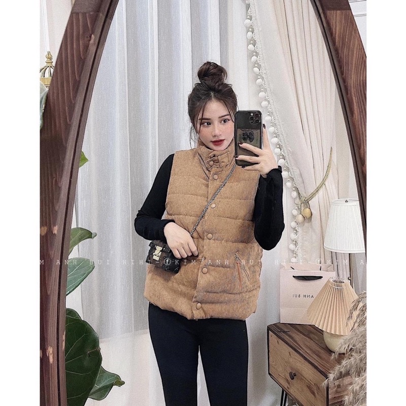 Áo ghile phao nhung tăm xinh xuất sắc,ấm áp vô cùng,thoải mái,khoẻ khoắn,trẻ trung,bền,rẻ nói chúng quá Đỉnh,quá xinh ! | BigBuy360 - bigbuy360.vn